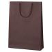 [10 листов ввод ] цвет ручная сумка бумажный пакет Brown 33×10×45cm_61-313-6-3_36001-4522