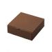 [10 листов ввод ] подарочная коробка Brown 18×18×6cm_61-549-88-16_36085-1216