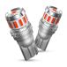 OXILAM T10 LED красный лампа освещения высокая яркость . свет CANBUS компенсатор встроенный подсветка номера свет в салоне измерительный прибор лампочка u