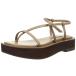 Lilly Brown Flat тонг-сандалии LWGS222325 женский MOC medium