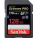 SanDisk SanDisk Extreme Pro SDXC 128GB карта UHS-I супер высокая скорость U3 V30 Class10 4K соответствует 