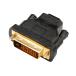 DTECH интерактивный . отправка HDMI DVI-D конверсионный адаптор HDMI женский to DVI (24+1) мужской конвертер 