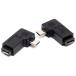 �I�[�f�B�I�t�@�� USB�ϊ��R�l�N�^ USB2.0 L���^ microB (�I�X) - microB(���X) �ϊ� �A�_�v�^�[ L�^CD �e