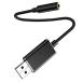 USB to 3.5mm аудио кабель звуковая карта USB порт -3 высшее (TRS)/4 высшее (TRRS) аудио интерфейс 3.5mm Mini Jack изменение кабель Wi
