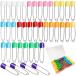 RuiChy 40 piece baby safety pin, assortment color plastic head 2.2 -inch cloth diapers pin . storage box, stainless steel steel diapers pin therefore .