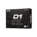 �{�ԃS���t HONMA HONMA 2023�ND1 SPIN BT2301 0001 �z���C�g 1�_�[�X 12������ �{�[�� �_�[�X�{�[��