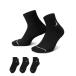  Jordan бренд JORDAN BRAND Jordan ED CUSH POLY лодыжка носки 3PR 144 баскетбол мужской носки BLACK/WHITE DX9655-010