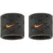  Nike NIKE Nike DRI-FITsushu Classic напульсник 2PK отпечатанный баскетбол аксессуары F антрацит / черный /to...