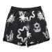  Roar k Revival THE ROARK REVIVAL погреб no7SERRANO 7 бег мужской шорты брюки BLACK/WHITE RS378-BLW бесплатная доставка 