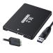 Xiwai 2.5 -inch SATAMicroUSB3.0 from NGFFB+M key M.2SSD card combo HDD disc drive enclosure 