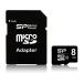 ꥳѥ microSDHC 8GB class4 ץե֥å SP008GBSTH004V10SP