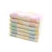 (Pink17°) марля носовой платок марля полотенце Mini полотенце .....2 -слойный марля младенец baby 6 шт. комплект 