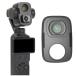 DJI Osmo Pocket 4P для широкоугольный линзы широкоугольный 112° фотосъемка область AGC оптика стекло много слой nano покрытие высота проникновение показатель водонепроницаемый . грязный 