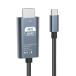 FineGood Type-C to HDMI кабель 2m 4K60Hz высокая прочность нейлон плетеный высокая скорость устойчивость . отправка ноутбук / планшет /