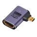 CY 8K кабель прямой угол микро HDMI мужской -HDMI 2.1 женский UHD удлинение Gold конвертер адаптор 8K 60hz HDTV соответствует 