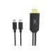 �J�V���� KD-266 HDMI�ϊ��P�[�u�� Type-C��p PD�[�d�Ή� �~���[�����O HDMI ver.1.4 �^�C�vA�R�l�N�^����