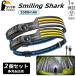 Smiling Shark передняя фара заряжающийся led 2 шт. комплект передняя фара супер-легкий 230° широкоугольный освещение сборник свет водонепроницаемый пыленепроницаемый 8 час продолжение использование альпинизм прогулка рыбалка сопутствующие товары рабочее освещение . электро- для предотвращение бедствий для 
