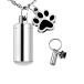  Rocket pendant memorial tube type high capacity pad made of stainless steel at hand .. pendant key holder both for waterproof middle empty durability dog cat pet pad & cylinder 