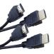 MaxLinker( Max Lynn машина ) HDMI кабель 20cm[2 шт. комплект ] HDMI Ver2.0 18Gbps 4k 3840x2160 60fps аудио соответствует сеть соответствует 3D анимация ссылка машина 