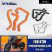  параллель импортные товары мотоцикл мотоцикл радиатор силикон KTM 1290 SUPER DUKE R/RR 20-24 охлаждающая жидкость UBE силиконовый шланг комплект вода труба 