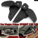  параллель импортные товары Vespa Prima Sprint 125 150 мотоцикл задний passenger подставка под ноги складной подножка foot педаль адаптор 2017-2020