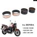  параллель импортные товары Honda CB1300 для мотоцикл амортизатор рукав медь кольцо 43MM верх и низ XJR 1200 1300 ZRX 1100 CB1300 CB1000