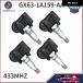 ¹͢ʡ 4 㥬 E-PACE F-PACE I-PACE XE XF XJ ɥС 󥸥С GX63-1A159-AA TPMS 433MHZ 䥨˥󥵡