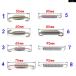  параллель импортные товары 55MM 60MM 65MM 75MM 80MM 85MM 90MM 95MM мотоцикл пружина глушителя крюк 2 шт 