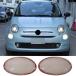 �¹�͢���� 2016-2024 FIAT 500 ���� �ꥢ �ơ���饤�� ���� ���С� ���ƥå��� 2�ĥ��å� ABS ���⡼��