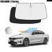���s�A���i BMW G20 G21 F30 F31 E90 E91 E92 E46 �ԗp �t�����g�K���X �T���V�F�[�h �J�o�[ �t�����g�E�B���h�E�T���o�C�U�[ �ԓ�UV�J�b�g