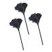 yuJ feather duster dust .. bookcase electrical appliances keyboard ornament in car soft . ostrich. feather use (s size 3 pcs insertion ., natural color )
