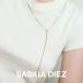 SASKIA DIEZ �T�X�L�A �f�B�c GOLD FRINGE NECKLACE NO1 �S�[���h �t�����W �l�b�N���X �����O �����G�b�g Y�� ���f�B�[�X �u�����h
