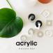 acrylic �A�N�����b�N ���q Masako Ban�y�X�N�G�A�� �x�[�W�� �a���z�K�� �C�������O�p�[�c �A�N�������� ���{�� ���f�B�[�X �L�b�Y 40�� 50�� 60�� �֘A�摜1