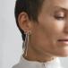 SASKIA DIEZ �T�X�L�A �f�B�c Bow Earrings ���{�� �s�A�X �V���o�[925 �S�[���h�v���C�e�b�h ���f�B�[�X �����Y �����p �u�����h �֘A�摜2