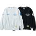  время ограничено 20%OFF! футболка Russell×Gary YAMAMOTO russell Gary Yamamoto Multi Logo Dri-Power Crewneck Sweat Ash Black вырез лодочкой тренировочный 