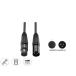 XLR�P�[�u�� DMX�P�[�u�� 3pin 5m �}�C�N�P�[�u�� XLR�I�X ���X ���� �Ɩ� �L���m���P�[�u�� �v���O 1�{ �֘A�摜4