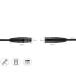 XLR�P�[�u�� DMX�P�[�u�� 3pin 5m �}�C�N�P�[�u�� XLR�I�X ���X ���� �Ɩ� �L���m���P�[�u�� �v���O 1�{ �֘A�摜5