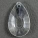  акрил бисер Teardrop 27×17mm прозрачный crystal 10ko ввод NO.202 pra бисер 
