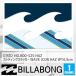 BILLABONG �r���{�� �J�b�e�B���O�X�e�b�J�[ WAVE ICON HAZ W14.5cm �V�[�� ���S�X�e�b�J�[ �^���� �i�� B00-S25