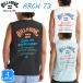 26 HS BILLABONG Billabong майка ARCH 73 безрукавка без рукавов контакт охлаждающий модный мужской 2026 год весна лето номер товара BG01A350 Япония стандартный товар 