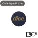 26/27 snow dice кости стикер наклейка круглый круглый Circle Logo STICKER 80mm M размер лыжи сноуборд сноуборд Япония стандартный товар 