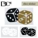 26/27 snow dice кости стикер наклейка носорог koro Япония 150×91mm лыжи сноуборд сноуборд Япония стандартный товар 
