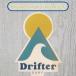 DRIFTER surf shop &amp; cafe Drifter Surf магазин and Cafe стикер наклейка Бали BALI море серфинг мобильный обратная сторона подарок подарок 