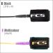 26 ���[�V���R�[�h FCS 6ft �I�[�����E���h ���M�����[ �N���V�b�N Classic Leash ���b�V���R�[�h �p���[�R�[�h �T�[�t�B�� ���{���K�i �֘A�摜2