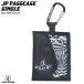 23/24 snow VOLCOM Volcom pass case JP PASSCASE SINGLE small articles with pocket men's unisex ski snowboard 2023 year 2024 year J68024JG Japan regular goods 