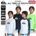 26 SS QUIKSILVER Quick Silver Kids Rush ALL TIME LR YOUTH длинный рукав бассейн серфинг детский KLY261001 Япония стандартный товар 