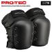 PRO-TEC Pro Tec протектор KNEE PADS BLACK PADS колено накладка черный колено колени скейтборд скейтборд защита для взрослых Япония стандартный товар 
