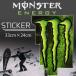 MONSTER ENERGY �����X�^�[�G�i�W�[ STICKER D-1 �v�����g�X�e�b�J�[ �V�[�� ���S�X�e�b�J�[ ��33cm�~��24cm ���{���K�i