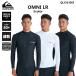 26SS QUIKSILVER Quick Silver Rush Guard OMNI LR длинный рукав серфинг мужской 2026 год весна лето номер товара QLY261003 Япония стандартный товар 