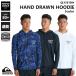 26SS QUIKSILVER Rush Guard HAND DRAWN HOODIEf-ti капот серфинг мужской 2026 год весна лето QLY261004 Япония стандартный товар 